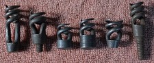 Lot of 6 Different Civil War Era Musket Wiper Worm