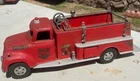 Vintage Tonka Toys 1956 Fire Pumper Truck Pressed Steel Toy