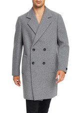 Alta Tensione cappotto uomo doppiopetto grigio