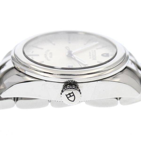 TUDOR GLAMOUR DATE 53000 31mm SS Silver Dial Automatic Date #C490 image 4