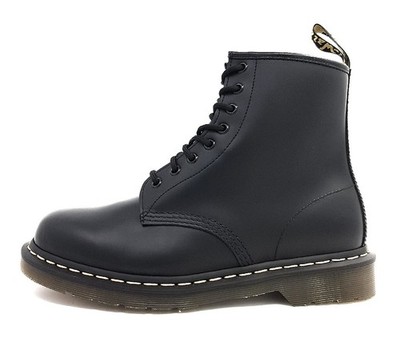 Dr. Martens Smooth 8 eye boot Herrenschuhe Schnürstiefel Schwarz Freizeit