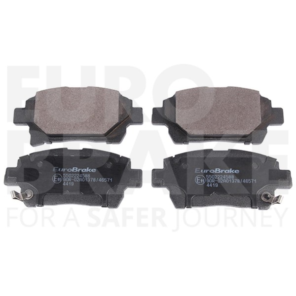 BremsbeläGe Bremsbelagsatz Scheibenbremse FüR Toyota IQ KGJ1_ NGJ1_ Yaris Verso-image