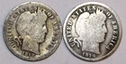(2) Barber Silver Dimes - 1912D(Good) 1914D(Good) - #0267ED