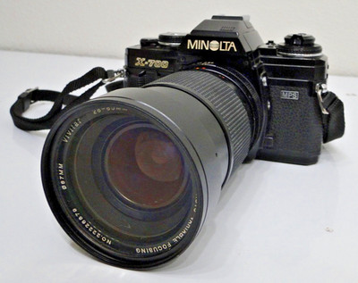 MINOLTA  X-700 MPS 35mm Film Camera w/MD 35-70mm f3.5 Lens from Japan