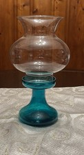 Glass Candleholder With Hurricane