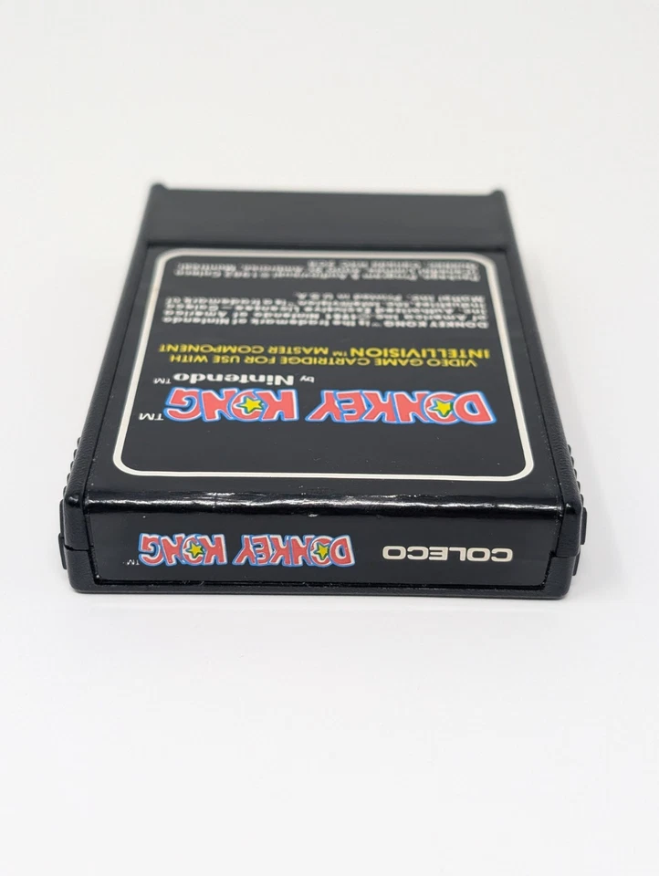 Donkey Kong (Intellivision) Authentic Vintage Video Game Cartridge - Cart Only - Image 2 of 2