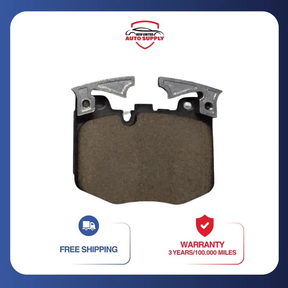 Pastillas de freno delanteras de cerámica con juego de herrajes para X3 330i 530i 740i 430i xDrive Z4 X4 Foto 3 de 4