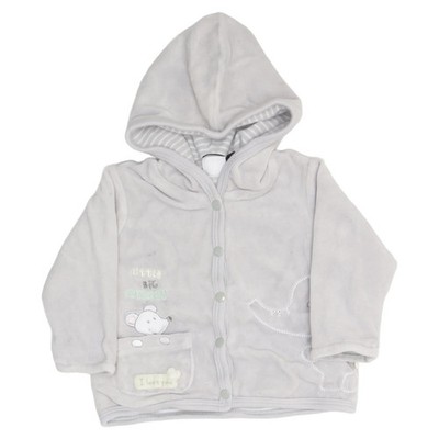 Summisum, Kapuzenpullover, Größe: 62/68, Grau/Weiß, Baumwolle/Polyester #E4D