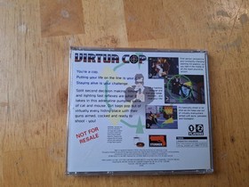 Virtua Cop (Sega Saturn, 1995) Excellent, High Grade & Authentic CIB TESTED