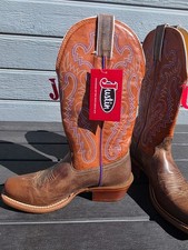 Justin Sunrise Orange Goat - Boot Ladies -9B- Fn4124