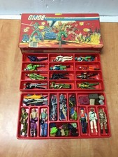 Hasbro GI Joe G.I. 1980s Lot Of 18 Figures Some Broken ARAH & Accs. & Case