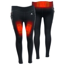 Mobile Warming Merino Heated Baselayer Pant Womens 7.4V Black Small