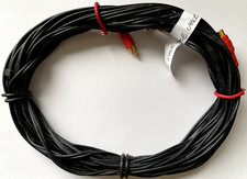 2 RCA Male-to-2 RCA Female, Twin Phono Plug Audio Cable (10 Metres, Pre-Owned).