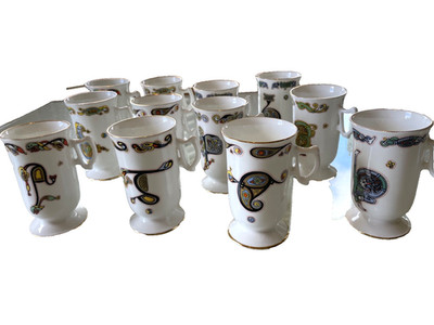 Royal Tara Celtic Illuminative Art Cups with Book of Kells designs (12)
