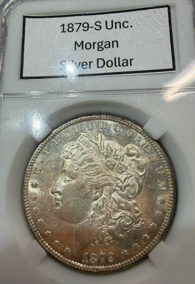 Uncirculated Uncertified 1879 Year Morgan US Dollars (1878-1921