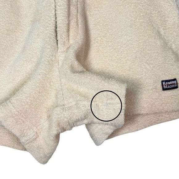 Blazers de Remo Talla XS 100% Algodón Crema Terry Tela Pantalones Cortos Preppy Verano Tenis Foto 4 de 4