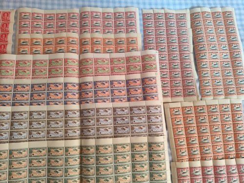 SPAIN ESPAÑA 1926/27 LOTE DE 952 SELLOS NUEVOS** CRUZ ROJA MNH - Imagen 6 de 10
