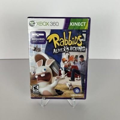 Raving Rabbids: Alive & Kicking - Microsoft Xbox 360 Brand New Sealed