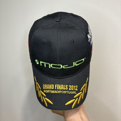 Ski-Doo Rotax Racing 2012 Portugal MOJO Team Hat Cap Rotax Embroidered Mens RARE