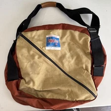 Vintage Frostline 3 Compartment Duffle Bag 16”x16”x9” (d23)