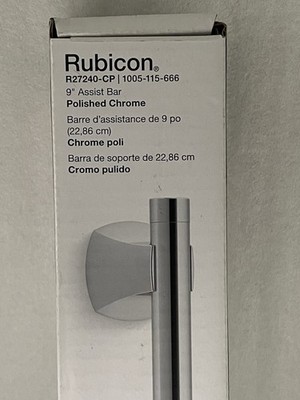KOHLER Rubicon 9'' Bath Shower Grab Bar Polished Chrome ADA Compliant R27240-CP