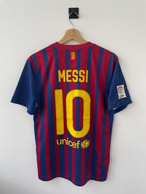 BARCELONA SPAIN 2011/2012 NIKE HOME FOOTBALL SOCCER SHIRT JERSEY CAMISETA MESSI
