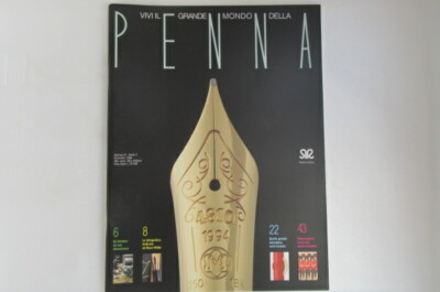 AURORA, OMAS, PARKER, WATERMAN, MAGAZINE ''PEN'' N.8 YEAR 2 - DECEMBER 1994