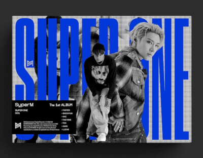 SuperM = Super One / Version Unit C = LIMITED CD BOX SET = K-POP HIP HOP