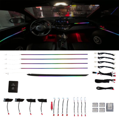 64 Color for 18-22 C-HR Gradient Active Ambient Lighting Atmosphere Light