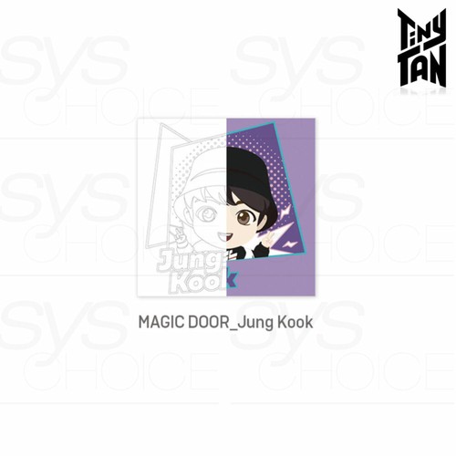 BTS TinyTAN Official Authentic Goods DIY PAINTING Magic Door Ver + Tracking Num - Picture 11 of 17