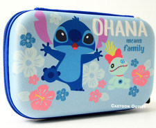 Disney Lilo  Stitch Molded Pencil Box Pencil Bag Zipper Cosmetic Pouch Pen Bag