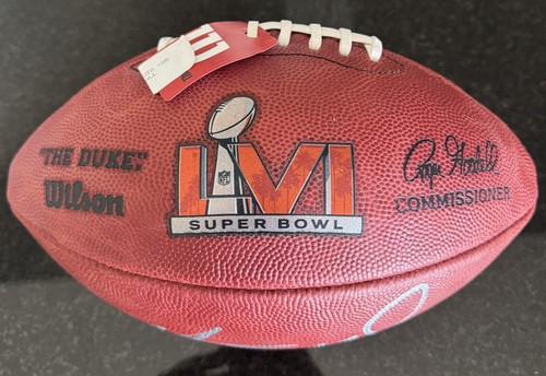 🏈Matthew Stafford Signed 🖊️LA Rams🐏Authentic Super Bowl LVI Duke Football - Picture 6 of 9