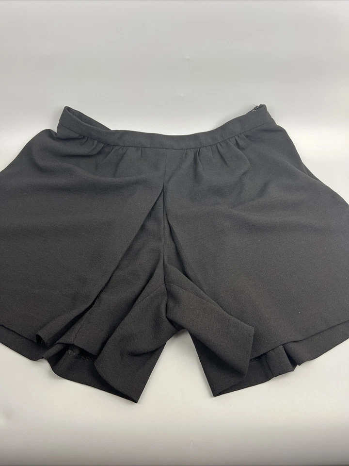 Falda corta Worthington para mujer negra calce moderno talla 12 Foto 3 de 4