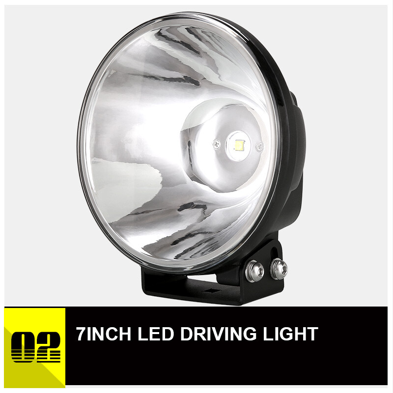 7" New LED Driving Lights Spotlights Offroad Replace HID XENON Slimline