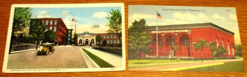 Lotto cartoline d'epoca Phillipsburg, New Jersey (17 diverse) con campo di maloney ++ - Foto 6 di 20