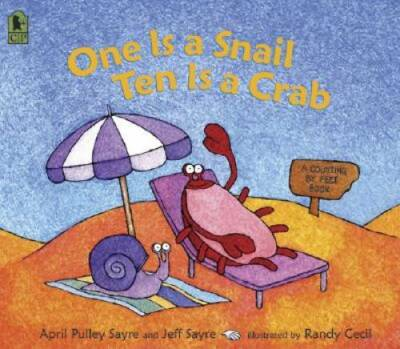 #ad #ad One Is a Snail Ten is a Crab: A Counting by Feet Book Paperback GOOD $4.64