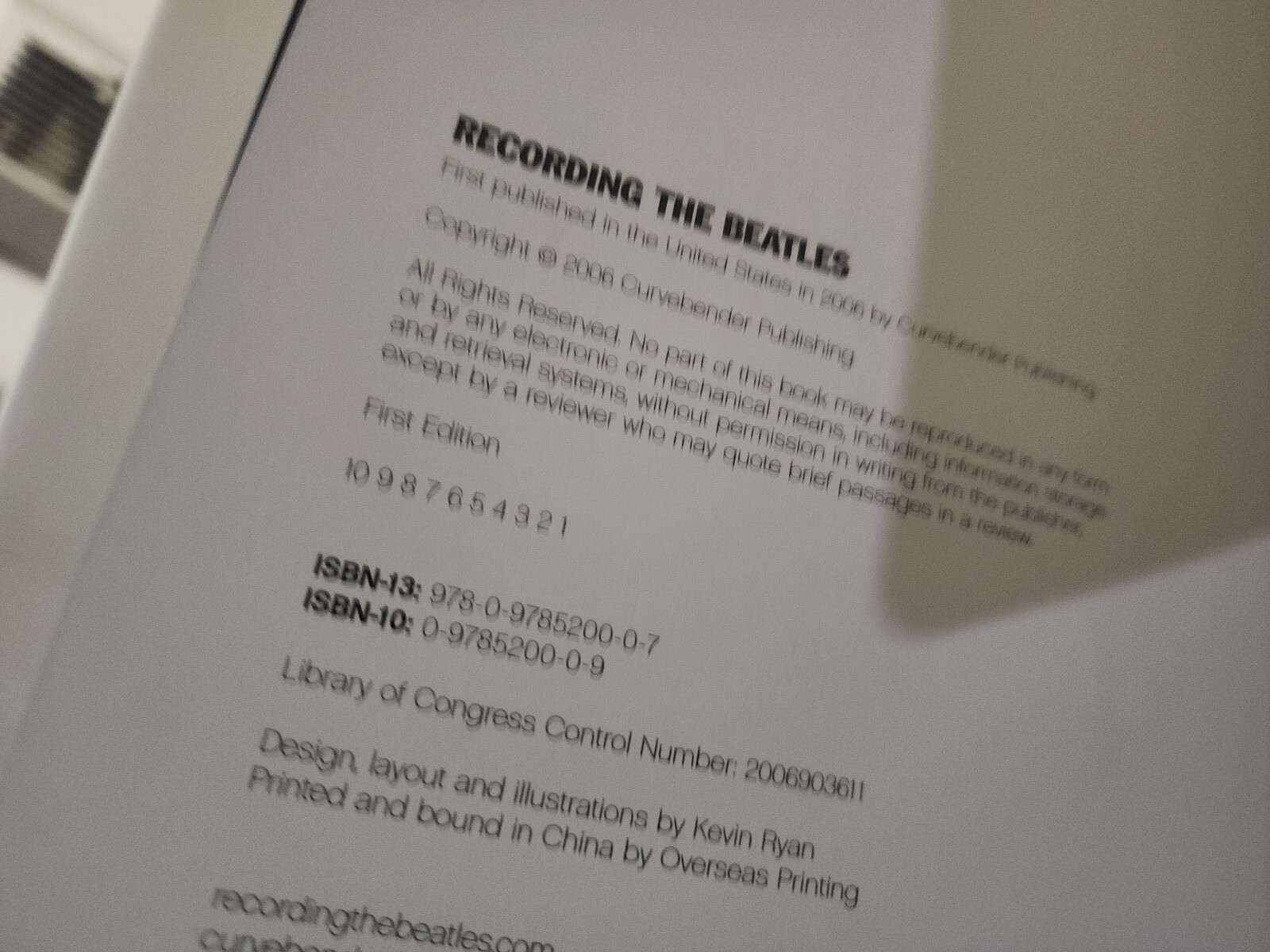 Recording the Beatles The Studio Equipment and Techniques Used to