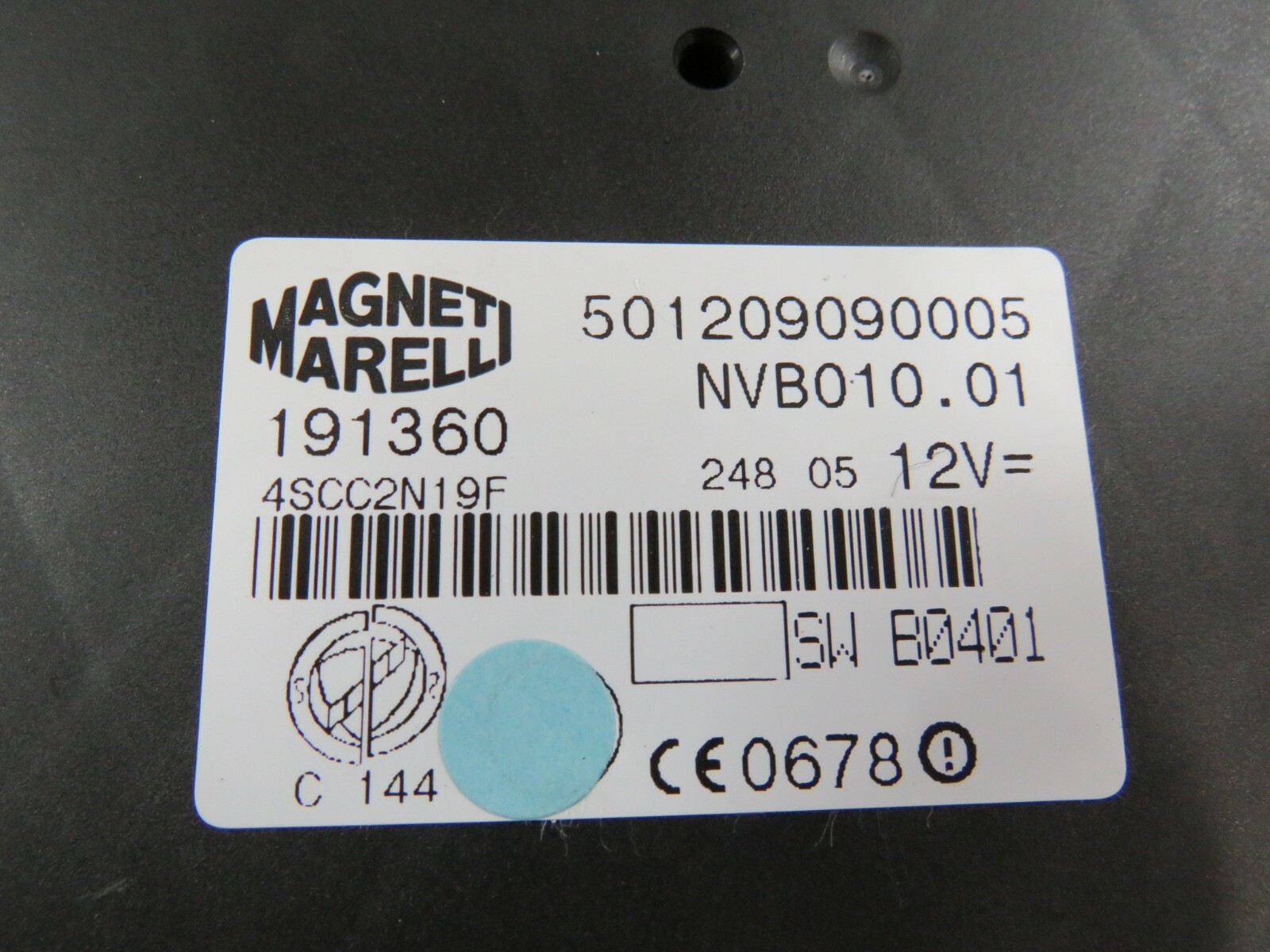 Ferrari 612 Scaglietti, Trunk Control Module, Used, P/N 191360