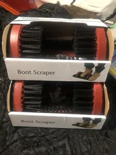2 Boot Scraper Scrubber With Hardware New Traffic Master