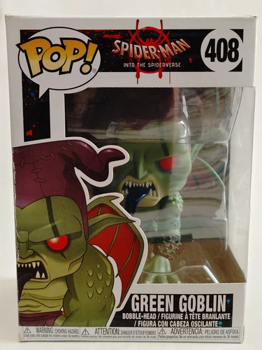 Funko Pop! Vinyl: Marvel - Green Goblin (Into the Spider-Verse) #408 Bobblehead