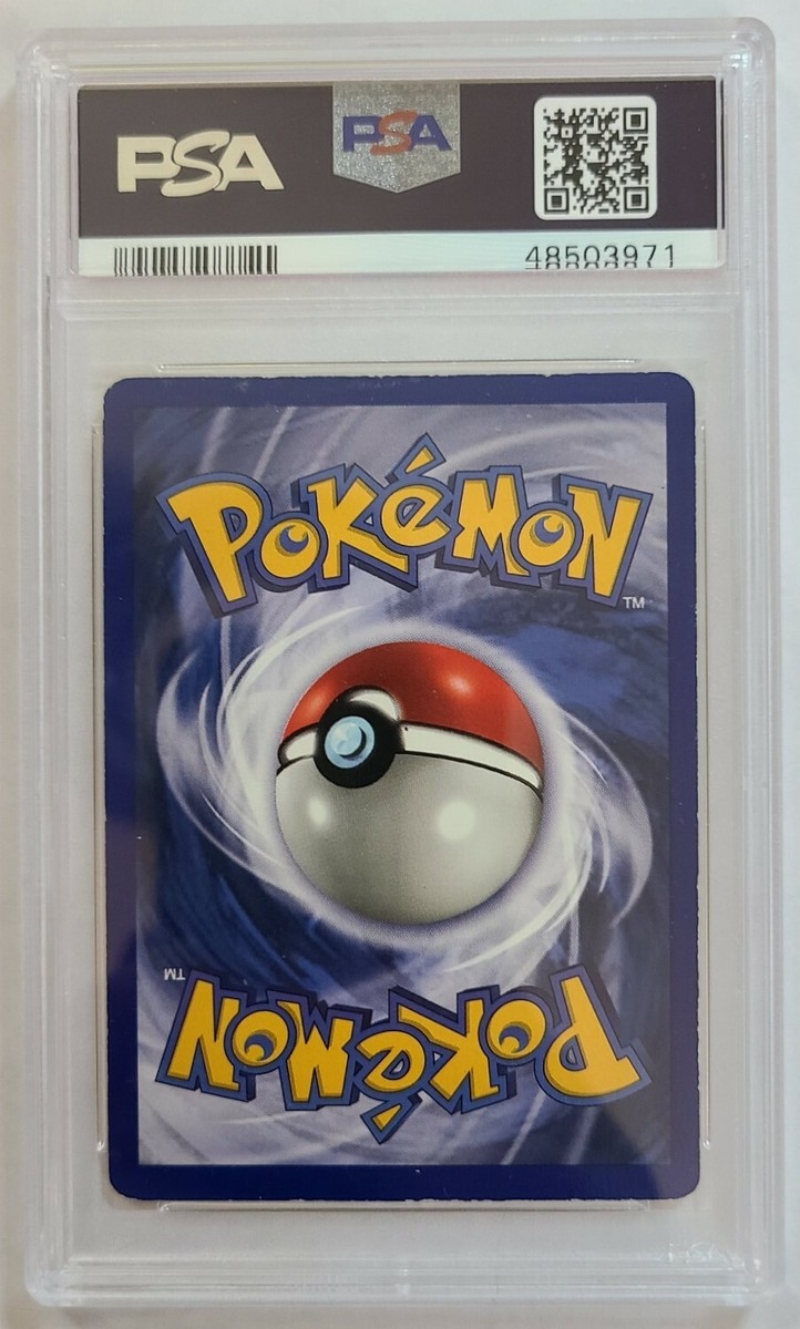 Pokémon RAICHU 14/102 Holo Rare Base Set PSA 4 Graded VG - EX