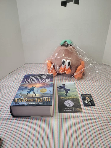 Wind And Truth Signed & Numbered Bundle In Hand Fast Shipping Sanderson 