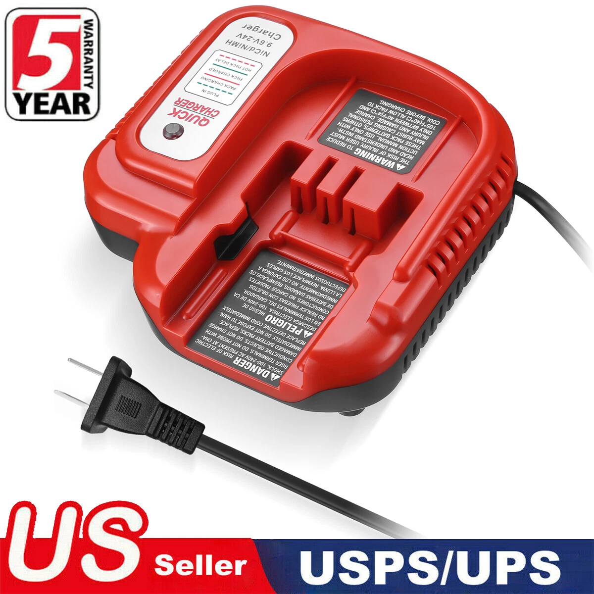 Replacement Power Tool Battery Charger For Black Decker 12v 14.4v