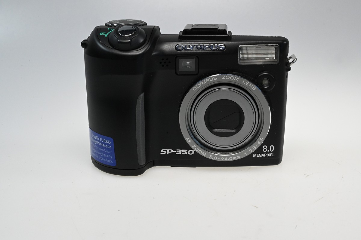 OLYMPUS SP-350 ブラック　単三電池使用 Olympus SP-350 8MP Digital Camera w/3x Zoom #G803 | eBay