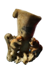 寿山石主中国古董花瓶| eBay