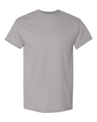 NEW Gildan Men's 50/50 Dryblend Plain Crew Neck Short Sleeves T-Shirt 8000