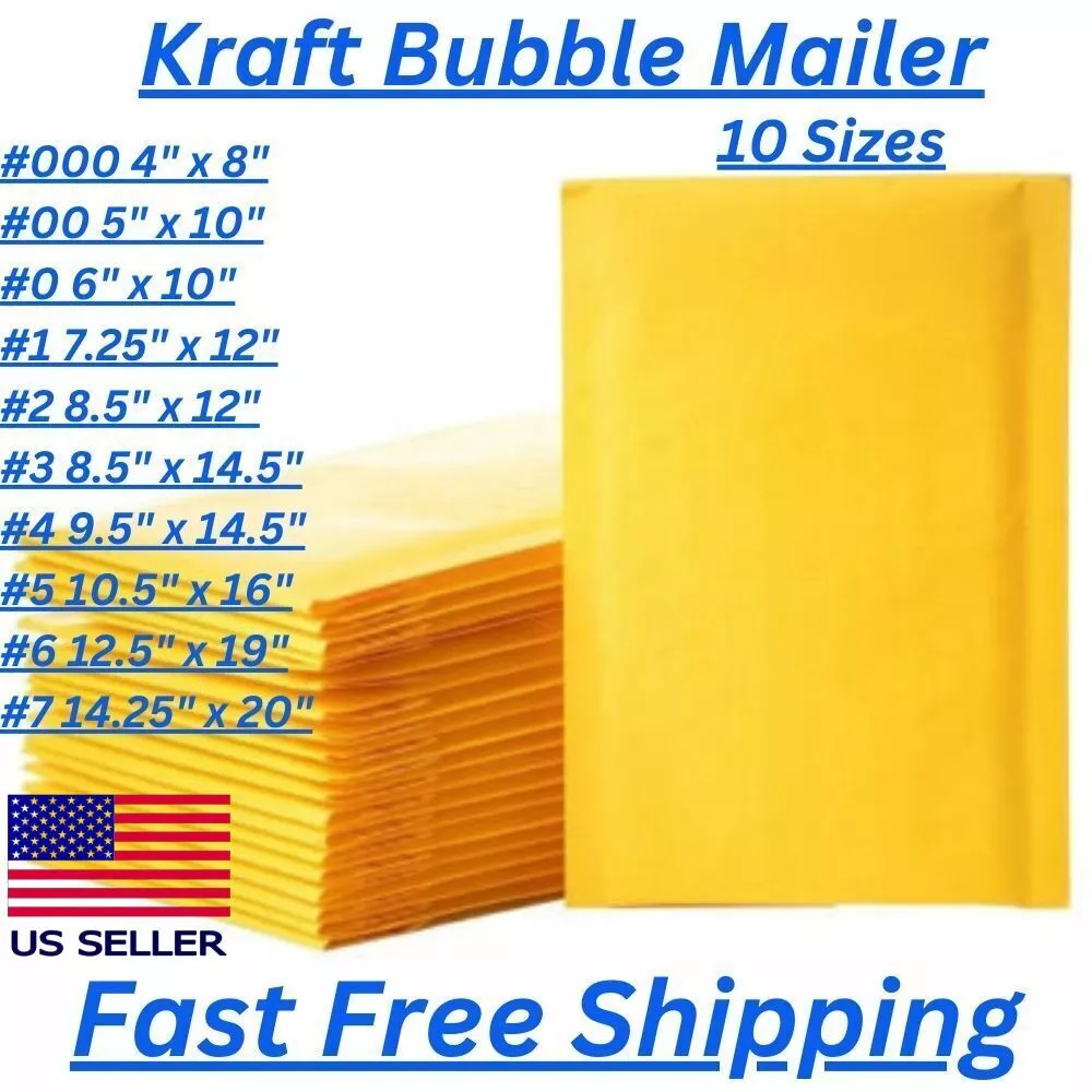 Pathologisch Nest Nieuwsgierigheid 50/100/200/500 Kraft Bubble Mailers Padded Envelope Shipping Bags Seal Any Size | eBay Pathologisch Nest Nieuwsgierigheid 50/100/200/500 Kraft Bubble Mailers Padded Envelope Shipping Bags Seal Any Size | eBay