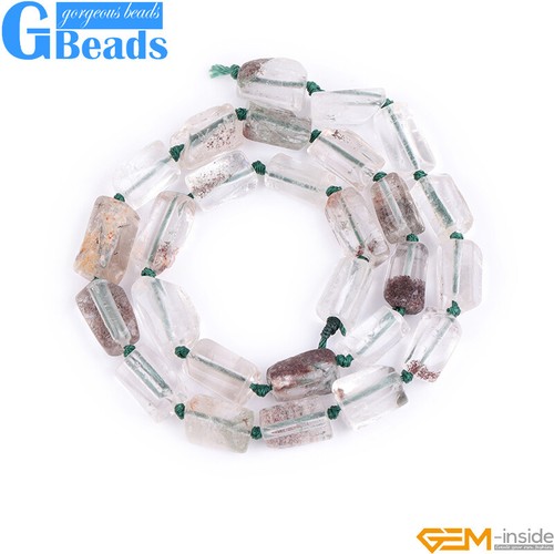 Natural Assorted Gemstone Faceted Tube Column Beads for Jewelry Making 8x12mm - Picture 129 of 192