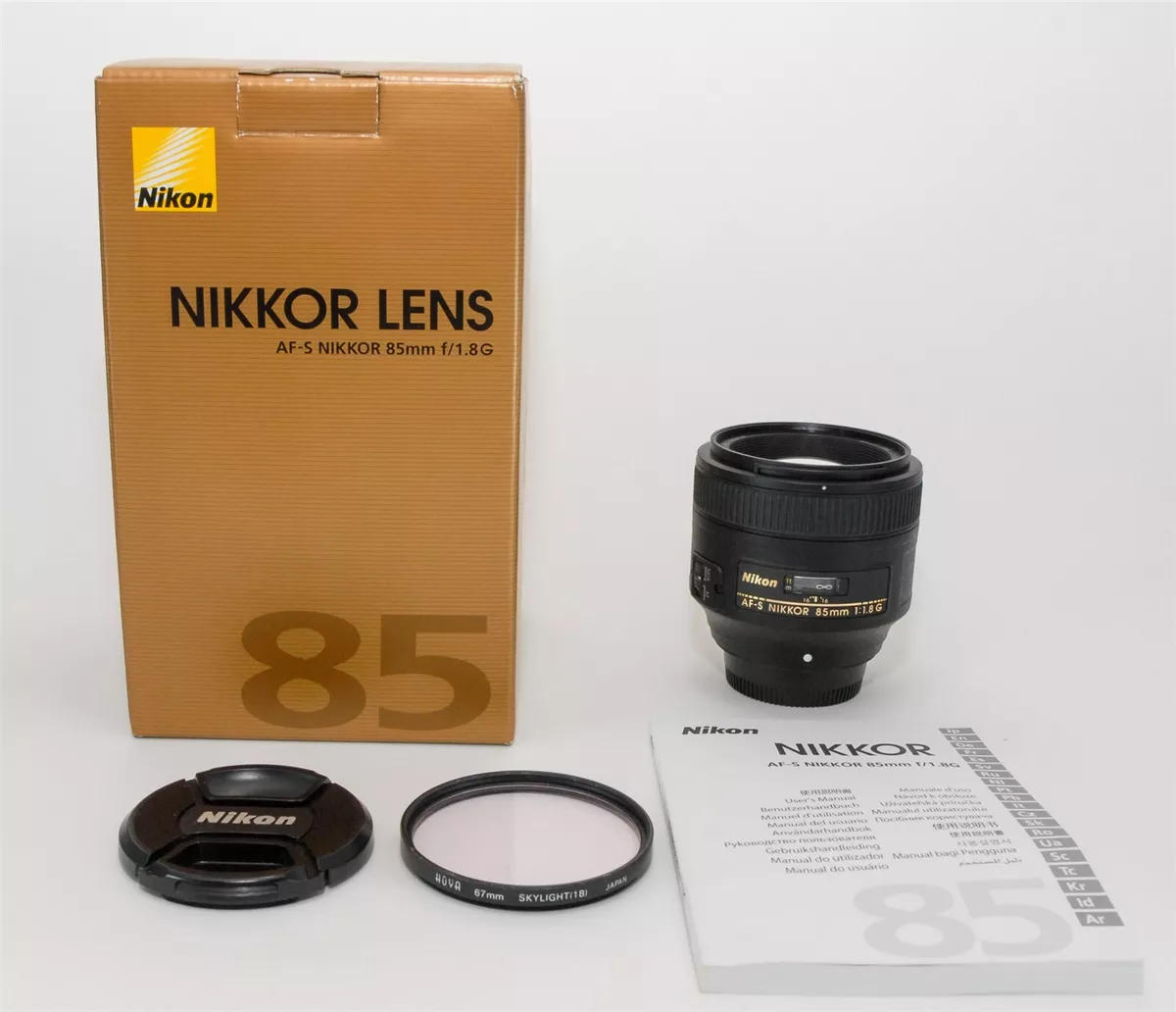 NIKON AF S NIKKOR mm f1.8G LENS!! NEAR MINT CONDITION w/ BOX