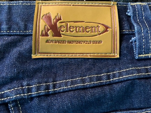 Xelement Motorcycle Jeans Mens Sz 36 Waist EC Blue Denim 32 Inseam - Picture 8 of 11